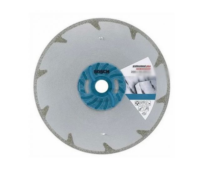 Disc diamantat BOSCH 2608600761 (115×22,23 mm) cu tăiș continuu pentru marmură