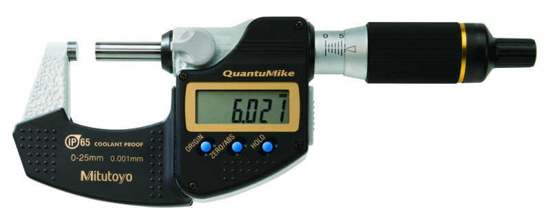 Цифровой микрометр Mitutoyo 293-140-30 QuantuMike IP65 0-25 мм Цифровой микрометр Mitutoyo 293-140-30 QuantuMike IP65 0-25 мм