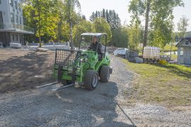 Вилочный захват для поддонов