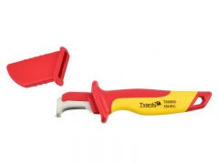 Cuțit pentru dezizolat cabluri TVARDY T00909 VDE 1000V (180 mm)
