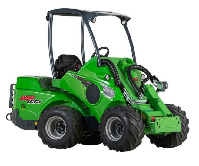 Mini‑încărcător frontal AVANT 635i