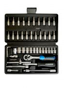 Набор инструментов Forsage 1/4 46 пр Набор инструментов Forsage 1/4 46 пр