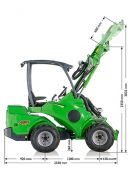 Мини погрузчик Avant 630