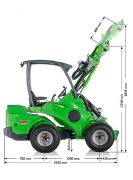 Мини погрузчик Avant 640