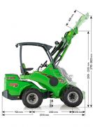 Мини погрузчик Avant e5