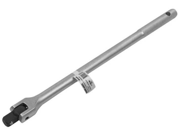 Antrenor articulat cu mâner striat BaumAuto 380 mm, 1/2" BM-8014380