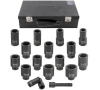 Набор ударных глубоких головок Forsage F-6163-5MPB, 3/4" DR, 16 предметов