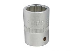 Cap tubular FORCE 58965 1 inch 12 laturi Cap tubular FORCE 58965 1 inch 12 laturi