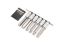 Set de capete-bită multiprofil Forsage F-40920L, 6 piese (1/2", Spline, Torx, Hex)