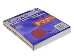 Шлифовальная бумага оксид алюминия 230×280 мм P220 GEKO G00348