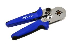 Пресс-клещи для обжима и зачистки кабельных наконечников GEKO G01772