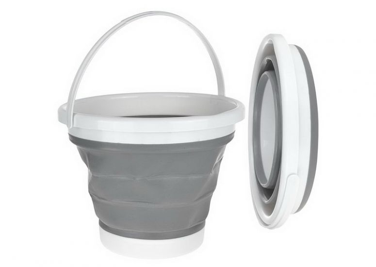 Универсальное складное силиконовое ведро 10 л GEKO G02633