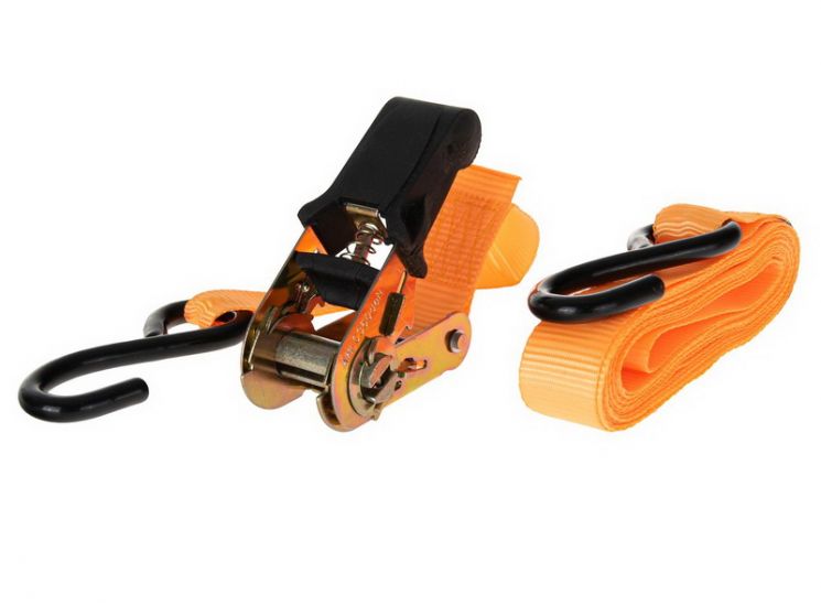 Стяжные ремни с храповым механизмом 25 мм × 4,5 м, 700 кг (набор 4 шт.) GEKO G03941