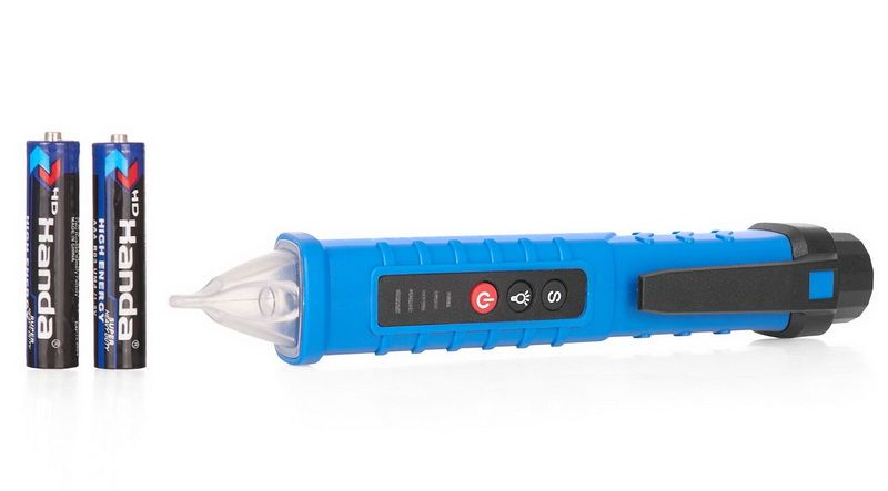 Бесконтактный индикатор напряжения 12–1000V (NCV) GEKO G30809