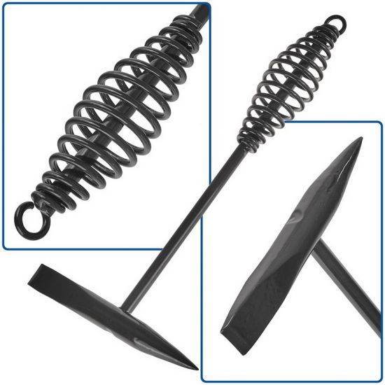 Ciocan pentru curățarea zgurii 300 g cu mâner arc GEKO G72237