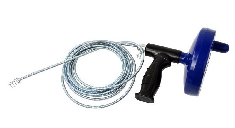 Șarpe pentru desfundat țevi 6 mm × 5 m în carcasă plastic GEKO G73159