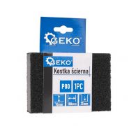 Burete abraziv pentru șlefuire GEKO G78552 P80 (70×100×25 mm)