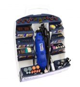 Mini polizor / mini freză electrică GEKO G81220 cu set de accesorii