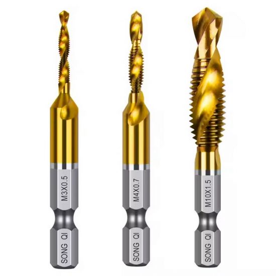 Tarod combinat M10 HEX HSS — SongQi Tools