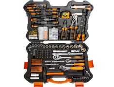 Набор инструментов ISMA-53034, 303 предмета (1/4", 1/2", шестигранные головки 4–32 мм) Набор инструментов ISMA-53034, 303 предмета (1/4", 1/2", шестигранные головки 4–32 мм)