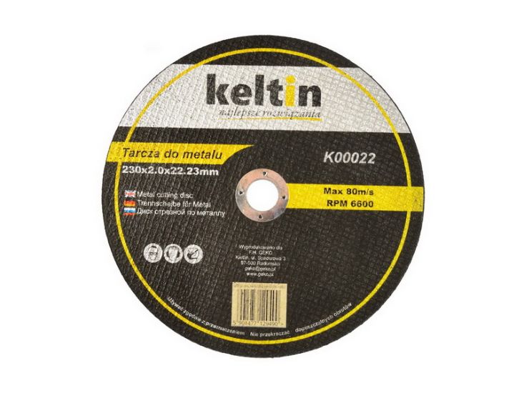 Disc de tăiere pentru metal GEKO K00022 230×2,0 mm