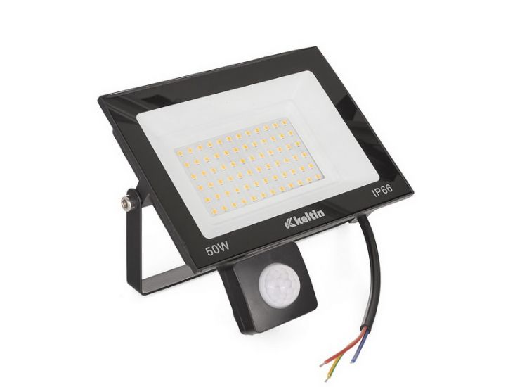 Proiector LED KELTIN K02014 50W cu senzor de mișcare (4500K)