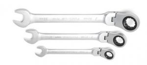 Ключ комбинированный трещоточный с шарниром - 757F