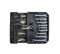 Set universal de scule WMC Tools WMC-WMC186, 186 de piese cu dimensiuni de 1/4" și 1/2"