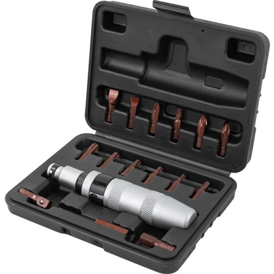 Șurubelniță impact Partner PA-5171 cu set de biți (17 piese)