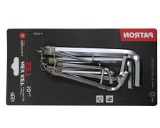 Набор ключей шестигранных PATRON P-5102R