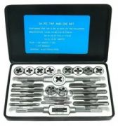 Набор метчиков и плашек (метрич.) 24 пр. M024-1 Набор метчиков и плашек (метрич.) 24 пр. M024-1