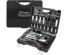 Набор инструментов Rockforce RF-41082-5 PREMIUM 108+6 предметов, 1/2, 1/4DR, 6-гранных Набор инструментов Rockforce RF-41082-5 PREMIUM 108+6 предметов, 1/2, 1/4DR, 6-гранных