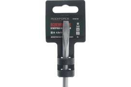 Отвертка магнитная шлицевая ROCKFORCE Profi S2 SL6.5x150 мм RF-70165150