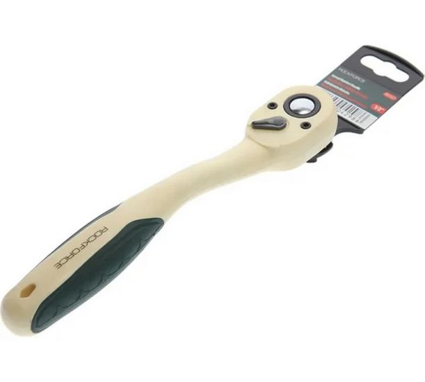 Cheie cu clichet reversibilă ROCKFORCE în carcasă din plastic, 1/2", 72 dinți RF-802427