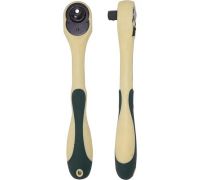 Cheie cu clichet reversibilă ROCKFORCE, 1/2", lungime 250 mm, 72 dinți RF-802472