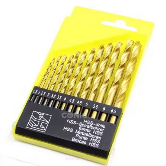 Set burghie SongQi Tools D 1.5–6.5 mm (13 buc.) HSS-Co