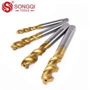 Tarod spirală M10 HSS M2 Ti — SongQi Tools Tarod spirală M10 HSS M2 Ti — SongQi Tools