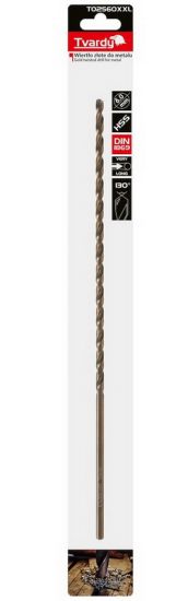 Burghiu pentru metal extra lung TVARDY T02560XXL HSS DIN1869 6.0×330 mm