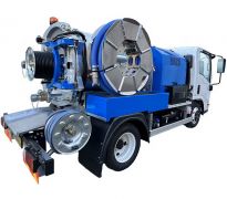 Instalația combinată UniCom Standard pentru curățarea profesională a sistemelor de canalizare