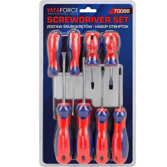 Set de șurubelnițe YATAFORCE YF-7008B – 8 piese